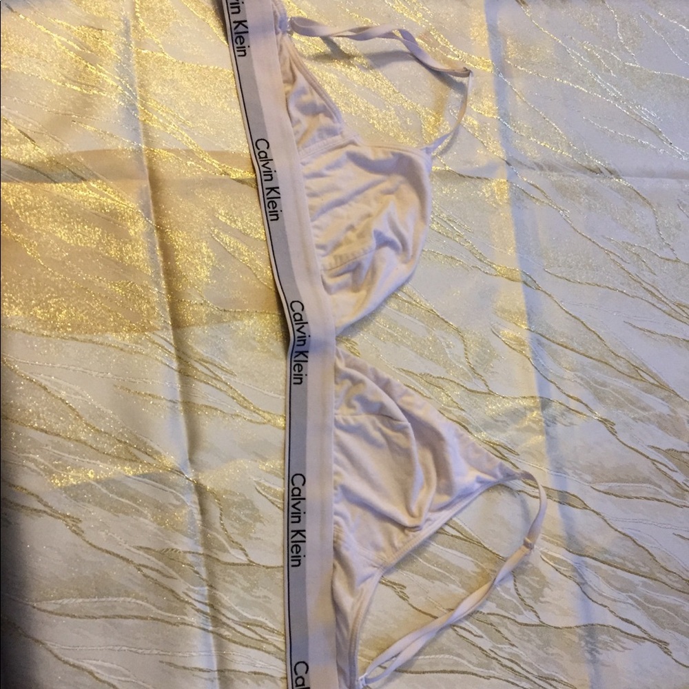 Calvin Klein triangle bra